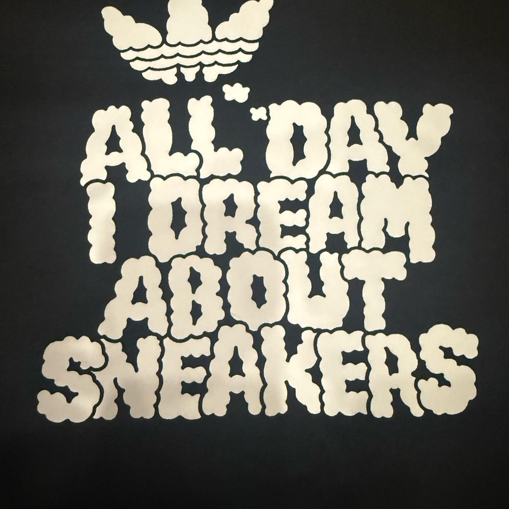 Adidas Originals Hoodie “All Day I Dream About Sneakers” - Picture 2 of 5